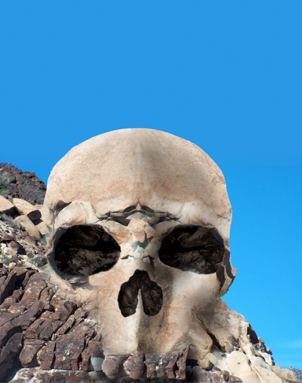 Creation of Night on Skull Mountain: Step 6